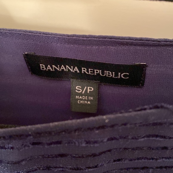 Navy Banana Republic Blouse - Picture 2 of 9